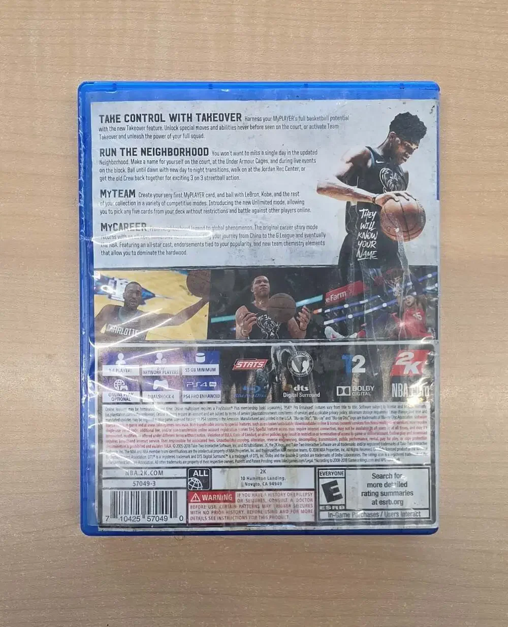 NBA 2K19 PlayStation 4 Video Game